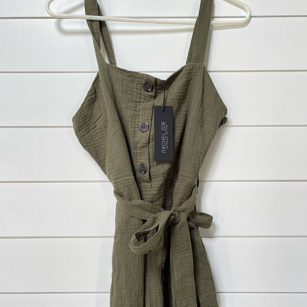 NWT Rachel Zoe Olive green jumper
